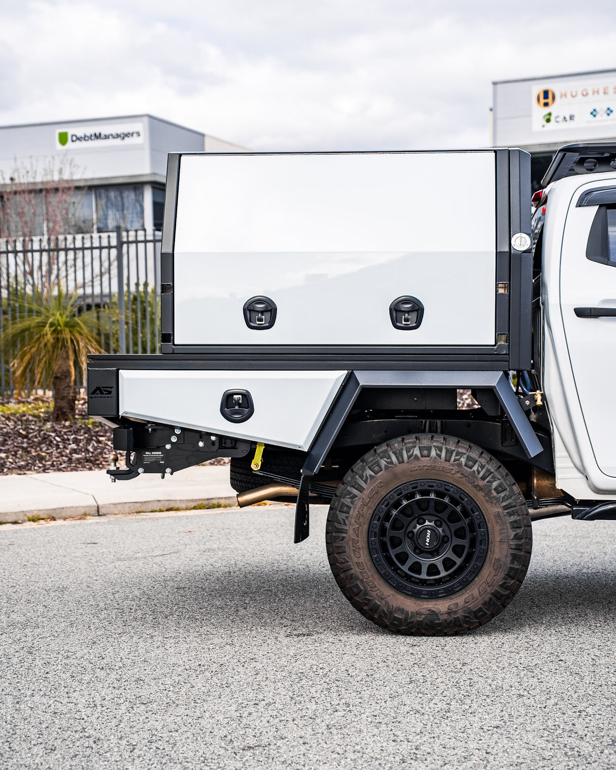 1000 American Truck Canopy Door - 2Pac Colour Coded