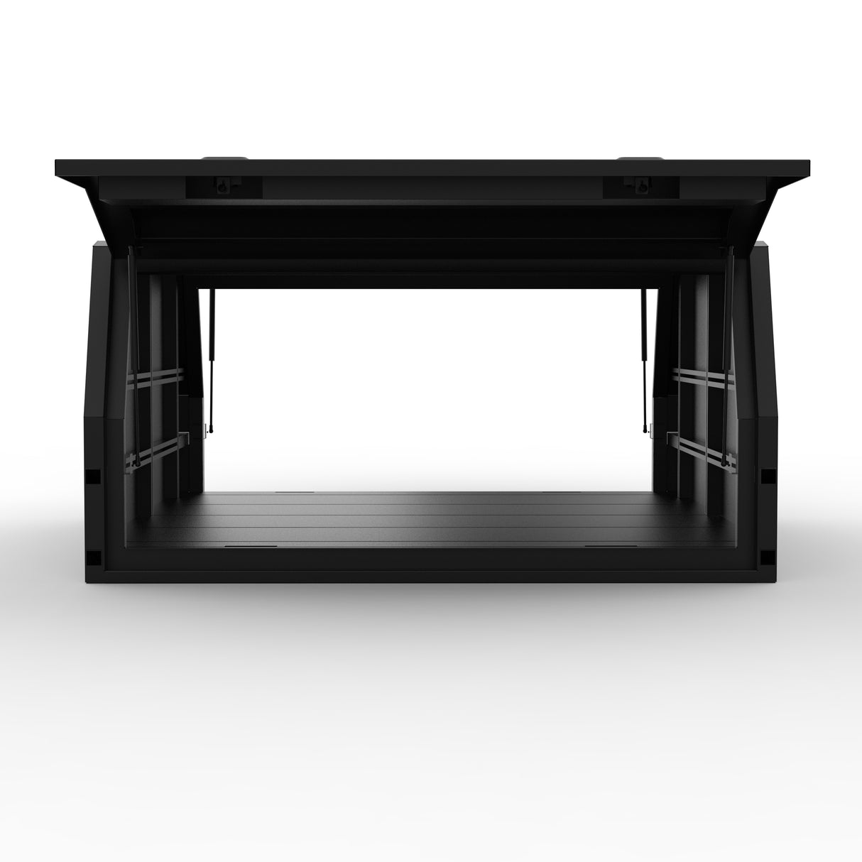 1700mm Aluminium Canopy - Matte Black