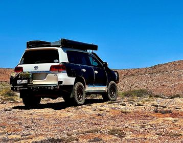 200 Series Landcruiser with Rhinohide Armor