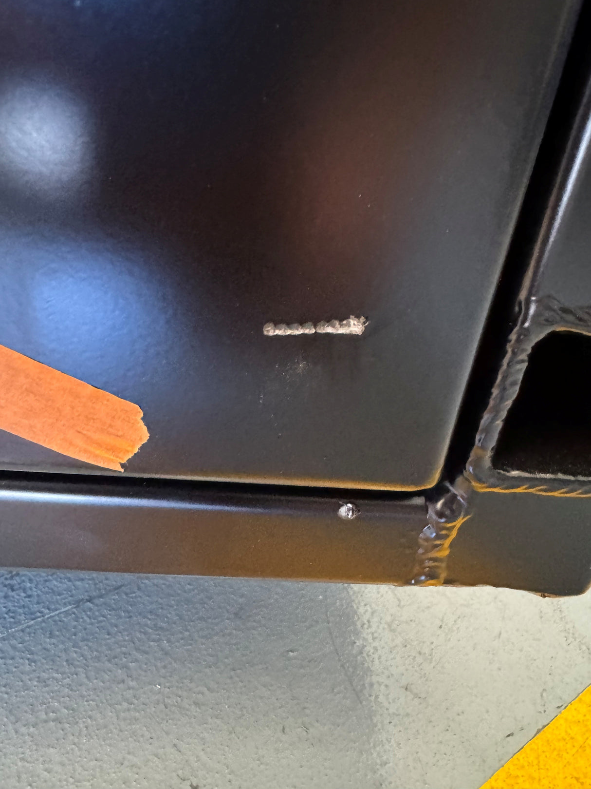 Scratch & Dent - 1000mm Aluminium Canopy - Black