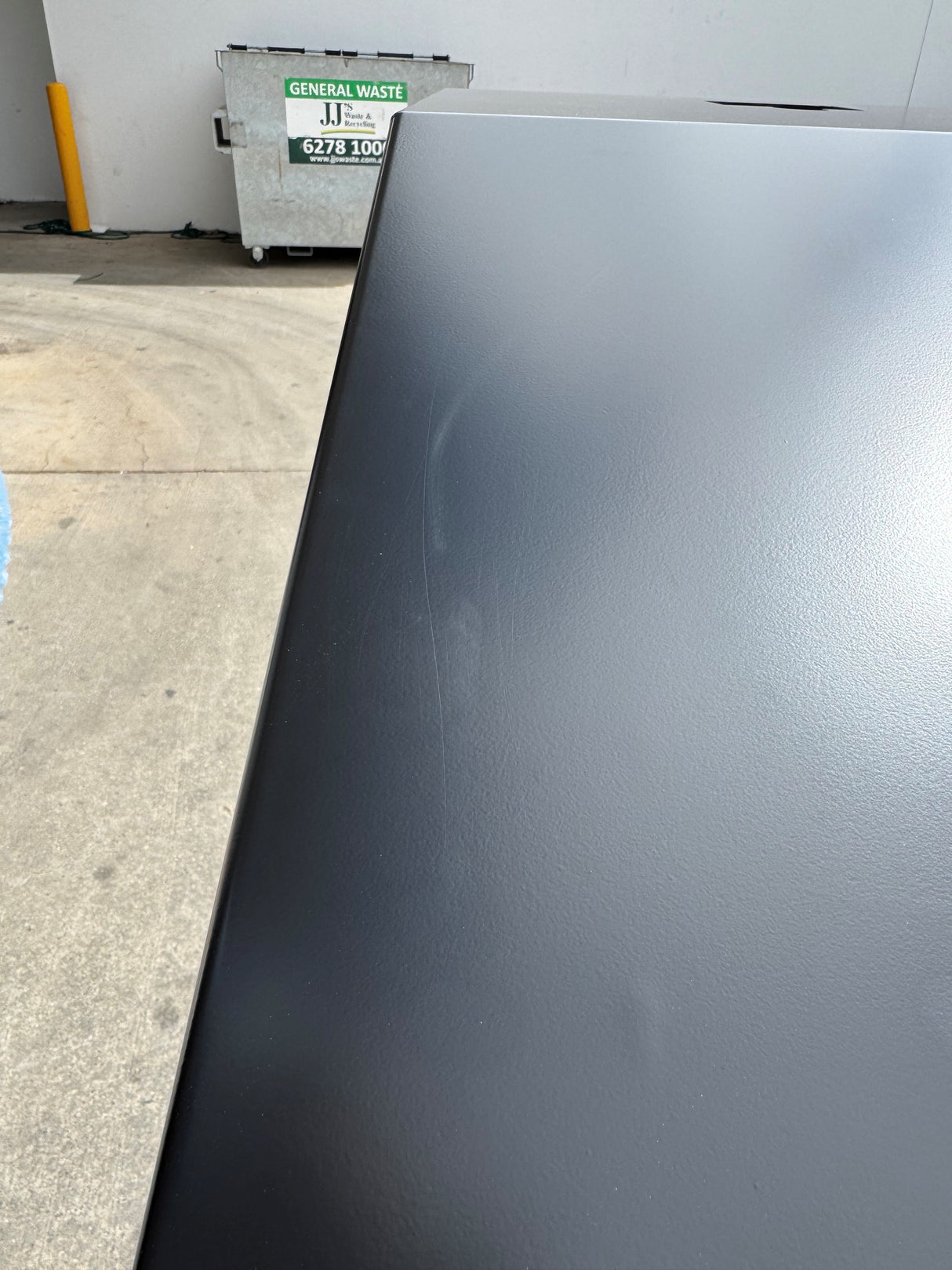 Scratch & Dent - 1000mm Aluminium Canopy - Black