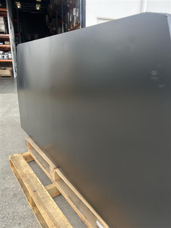 Scratch & Dent - 1000mm Aluminium Canopy - Black