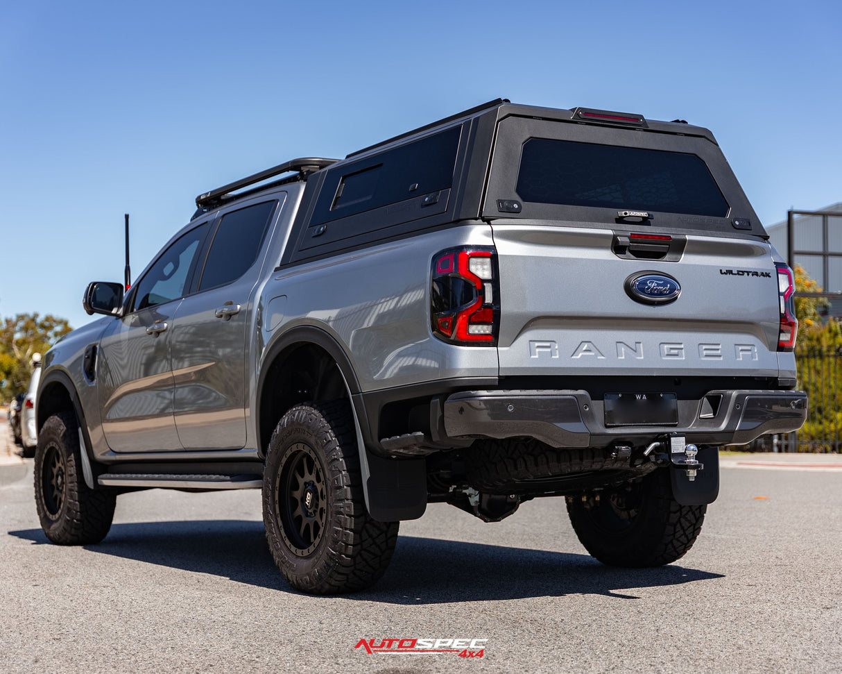 Horizon Aluminum Tub Canopy - Matte Black for Ford Ranger 2023 / Volkswagen Amarok (2022+)