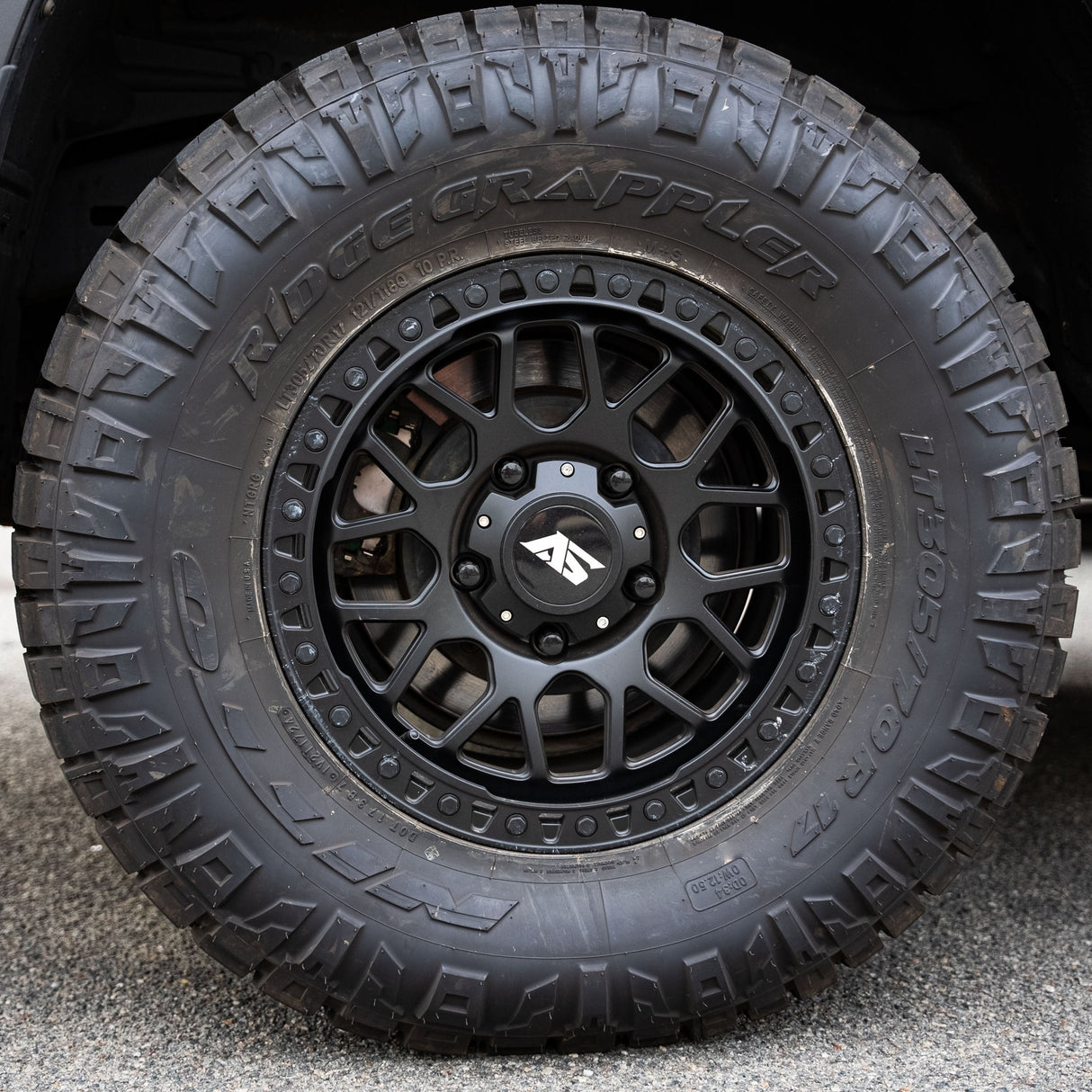 Forged Alloy Titan 17x.9 Wheel - Black 5x150 -10