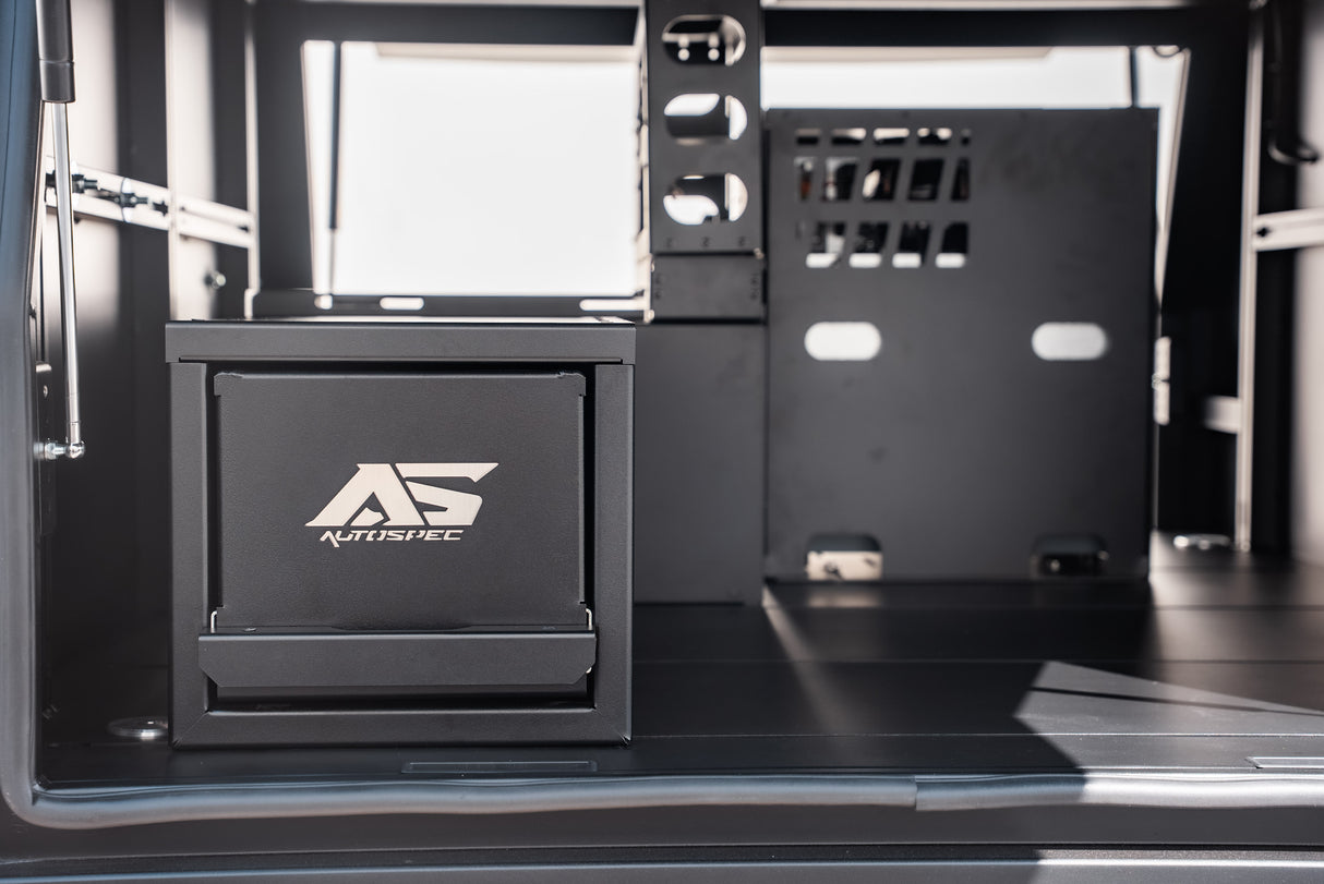 Small Aluminium Storage Drawer – Heavy Duty Slides V2