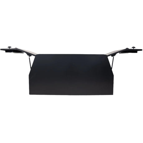 1000mm Aluminium Canopy - Black