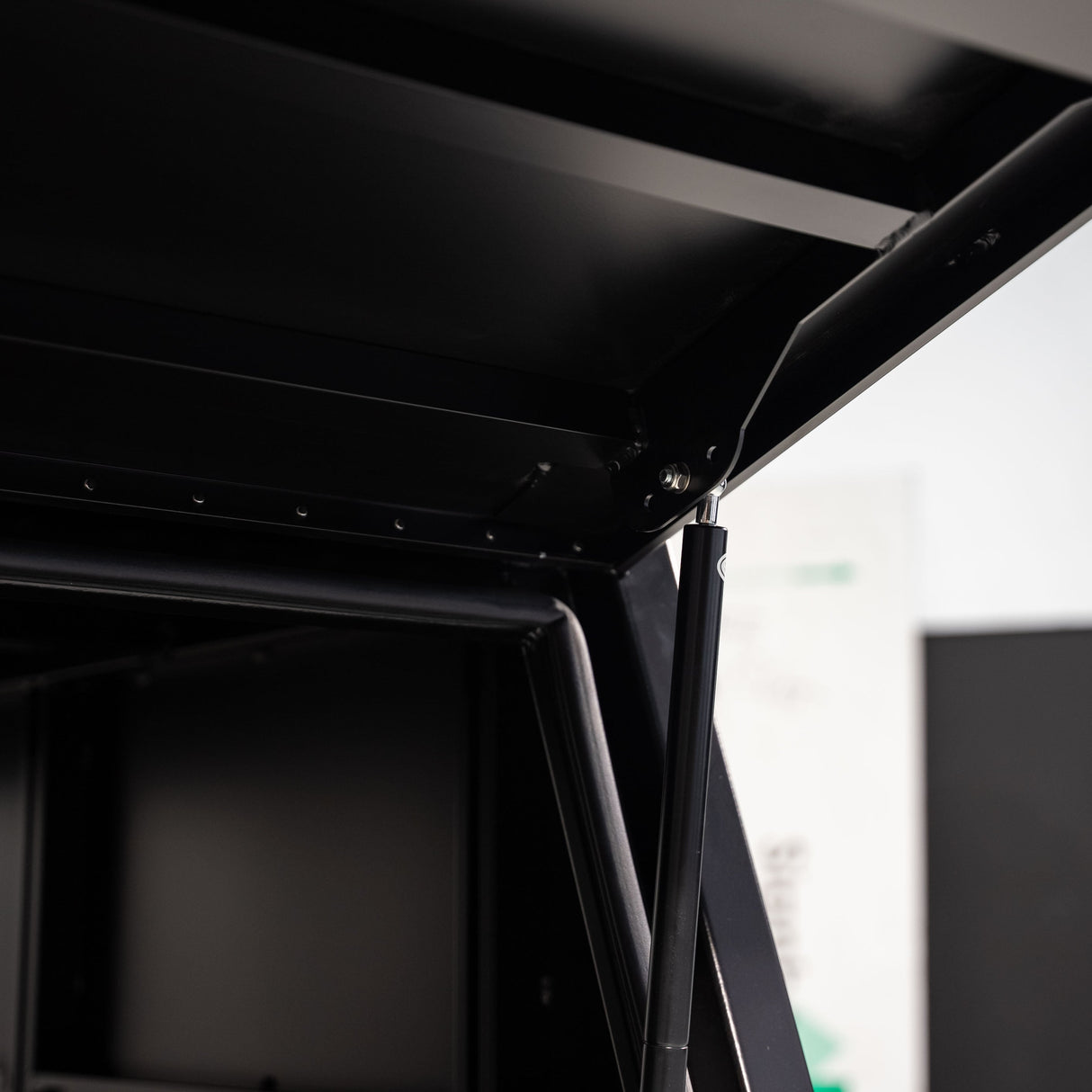 79 Series 1000mm Aluminium Canopy - Matte Black