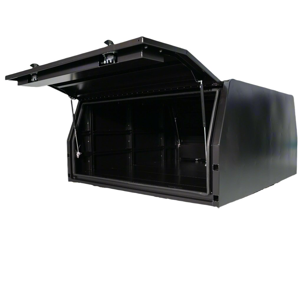 1700mm Aluminium Canopy - Black