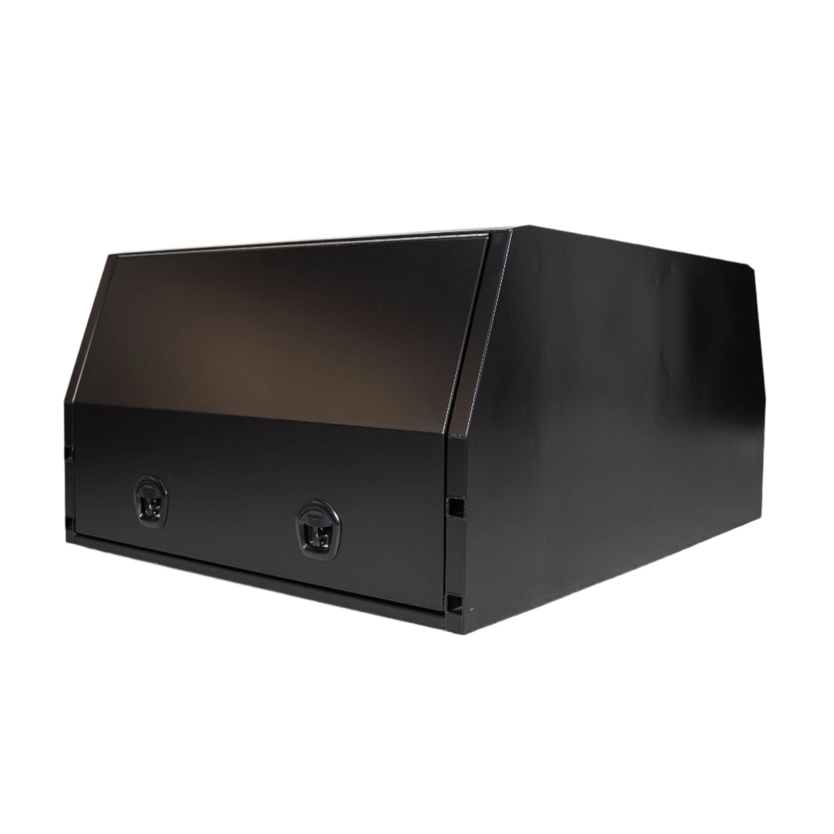 Scratch & Dent - 1400mm Aluminium Canopy - Matte Black SNDB-015