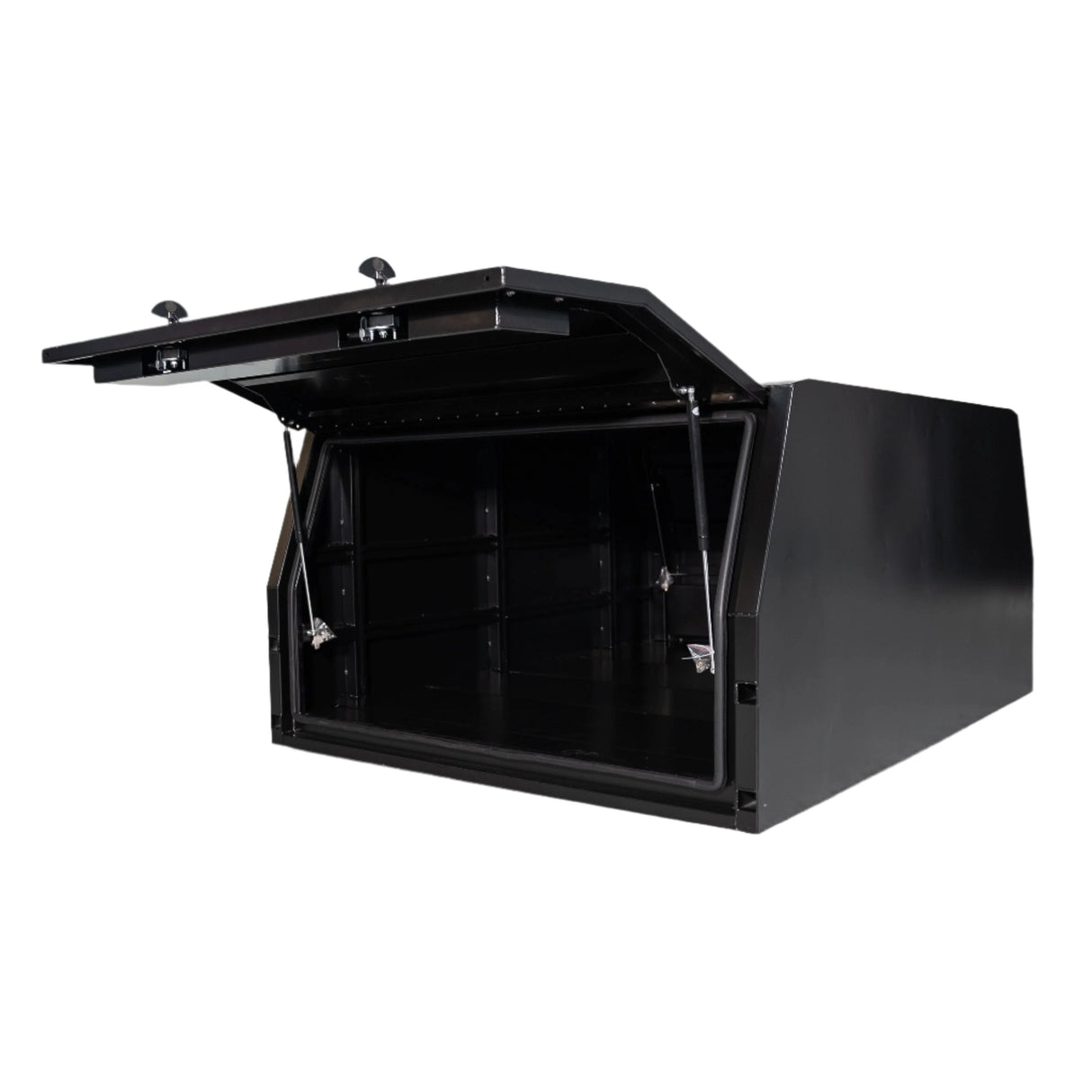1400mm Aluminium American Truck Canopy - Black