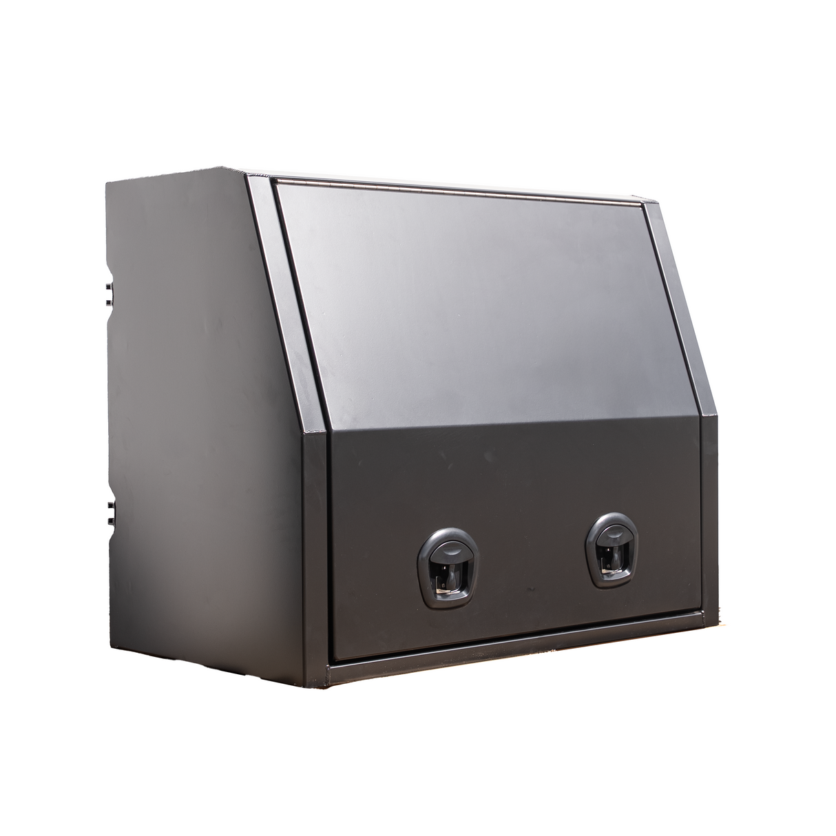 Clearance - Aluminium Toolbox 1000mm - Matte Black - SNDB-006