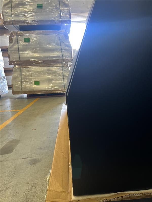 Scratch & Dent - 1700mm Aluminium Canopy - Matte Black SNDB-017