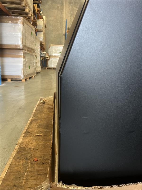 Scratch & Dent - 1400mm Aluminium Canopy - Matte Black SNDB-015