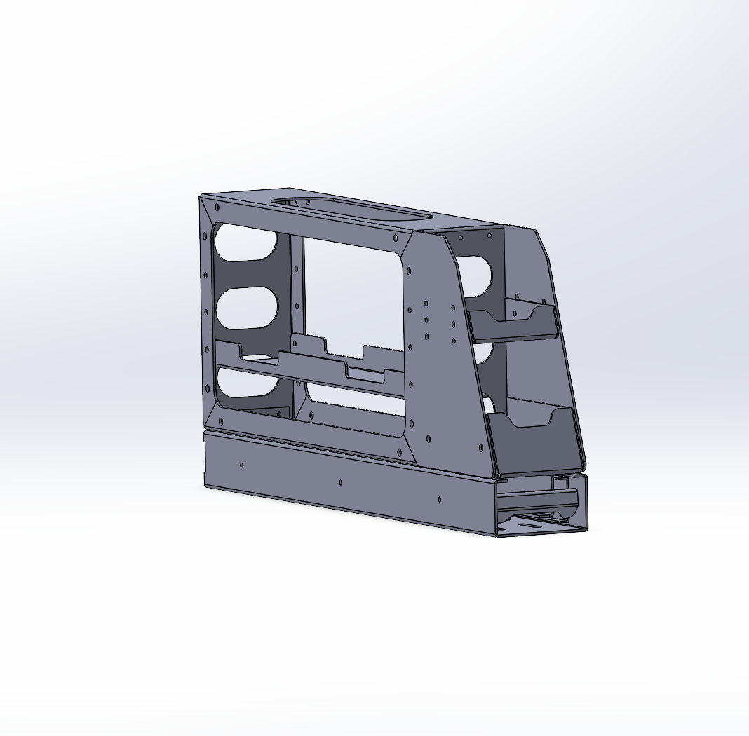 Micro 125mm Pantry Slide For Use With Kitchen Unit