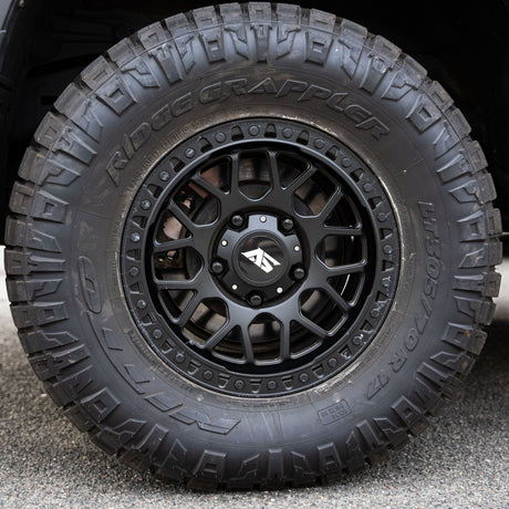 Forged Alloy Titan 17x.8.5 Wheel - Black 6x139.7