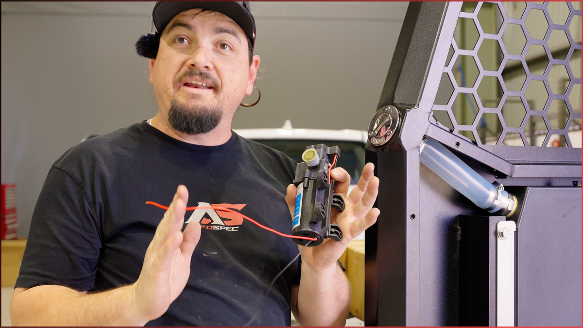 Step 3 - Installing the Optional 12V Water Pump