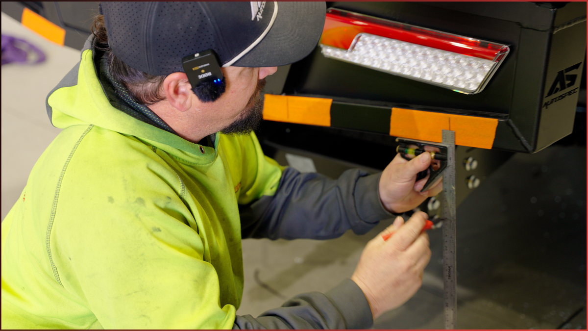 Step 7 - Installing the Tail Lights, BSM & Sensors
