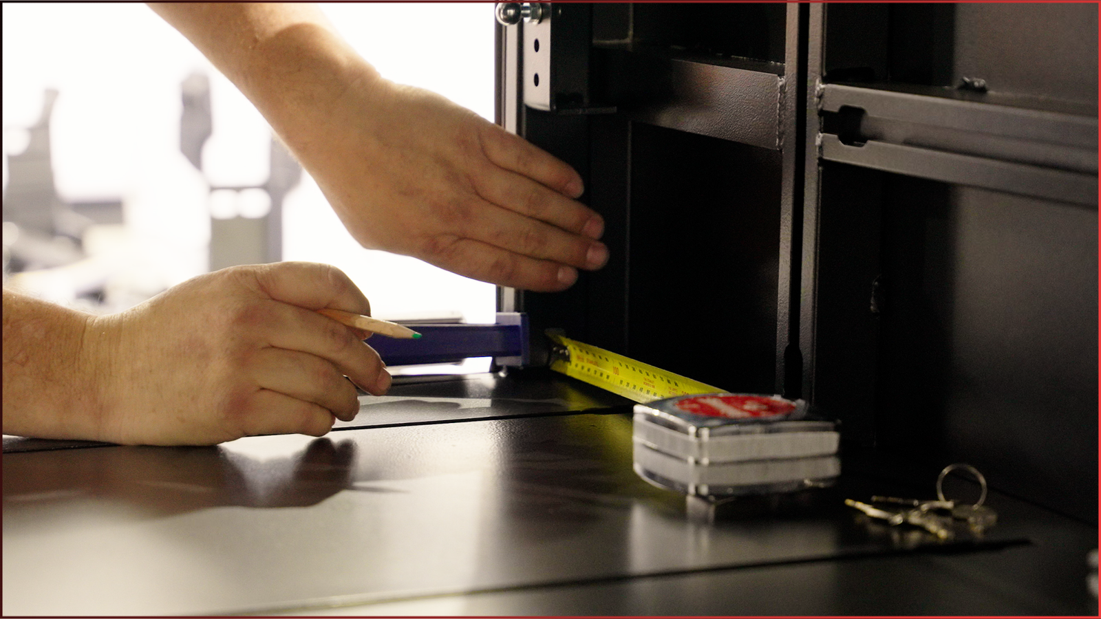 Step 10 - Securing the Canopy to the Tray