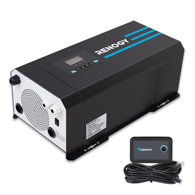 Renogy 3000W AC - DC, DC - AC Pure Sine Wave Inverter w/ LCD