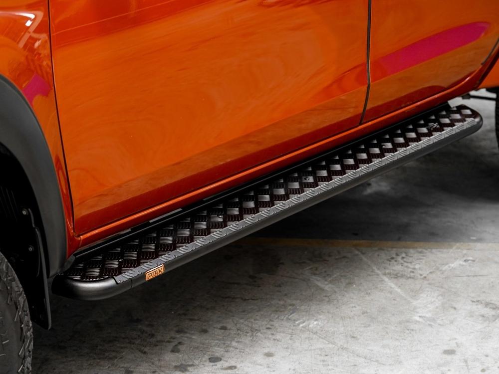 Side Step (Can use for rails, Black) for Mitsubishi Triton MR (11/2018 to 12/2023)