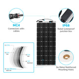 Renogy 12Volt 100W Lightweight and Flexible Solar Panel