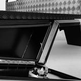 Aluminium Tray 1800mm W/Headboard - Black