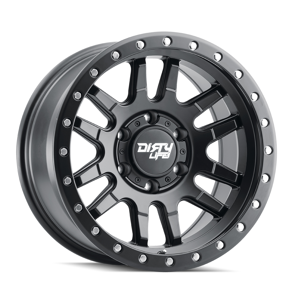 DIRTY LIFE 17x9 10P 6x139.7 CB106.2 CANYON PRO Matte Black