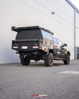 Heavy Duty Tray Side Kit - 300mm - Matte Black