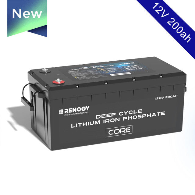 Renogy CORE Series 12Volt 200Ah Lithium Iron Phosphate Battery