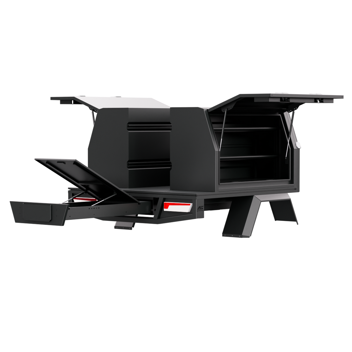 79 Series Aluminium Toolbox 1400mm - Matte Black