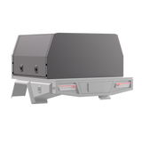 1400mm Aluminium Canopy - Matte Black