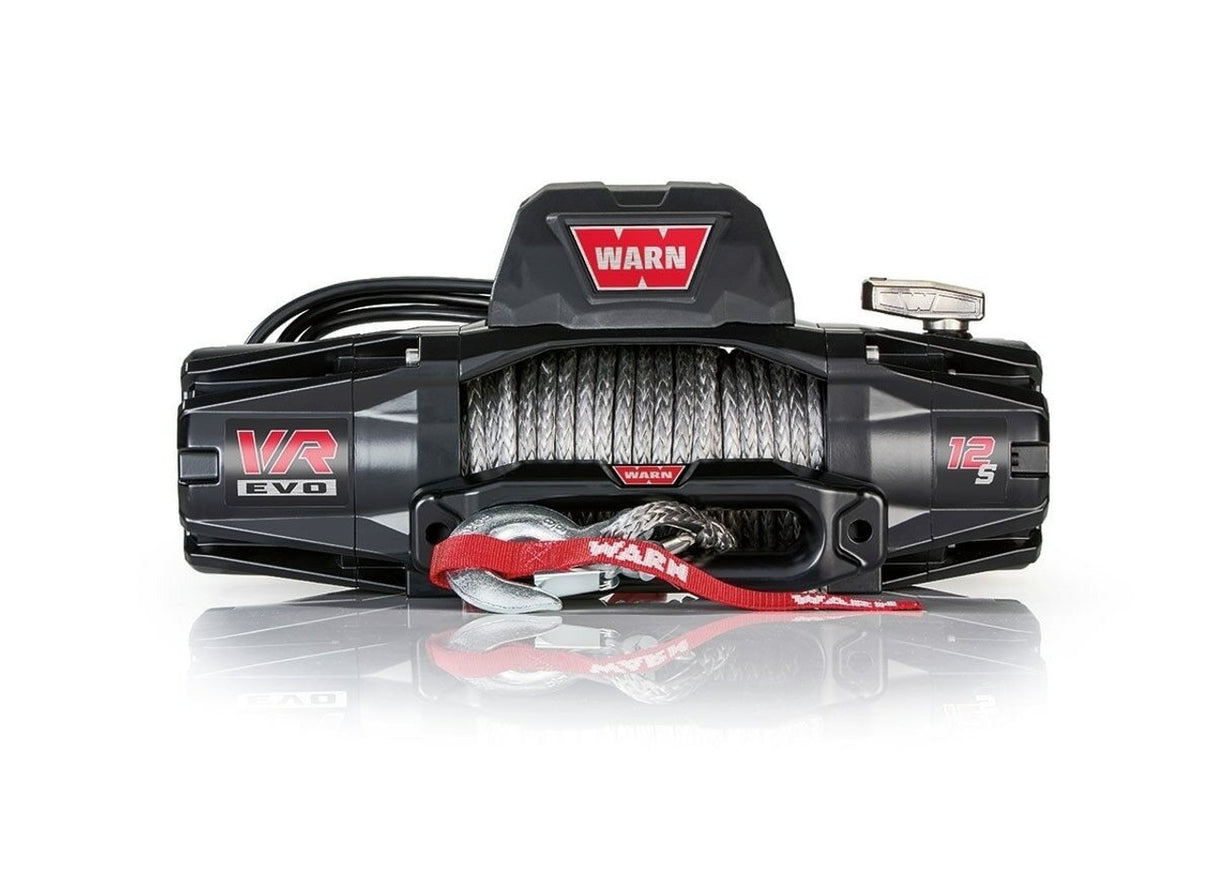 WARN VR EVO 12-S 12,000lbs Electric 12V DC Winch | 103255 | Synthetic Rope