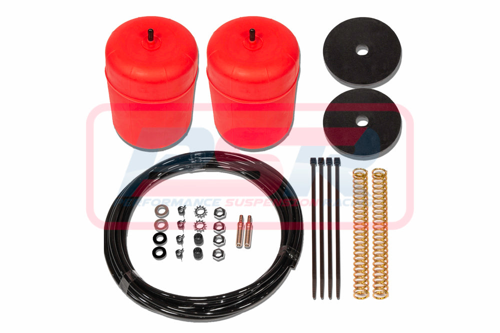 Mitsubishi Challenger PB - PC (Coil Spring Rear) 2009-On Polyair Red Bag Airbag Kit