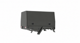 1700mm Chassis Mount - Matte Black, side rear view, clean white background