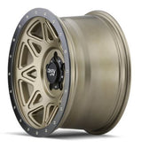 DIRTY LIFE 17x9 15P 6x139.7 CB106.2 THEORY Matte Gold Black Lip DNR