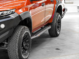 PIAK Side Step (Rockrunner, Black) for Mitsubishi Triton MR (11/2018 to 12/2023)