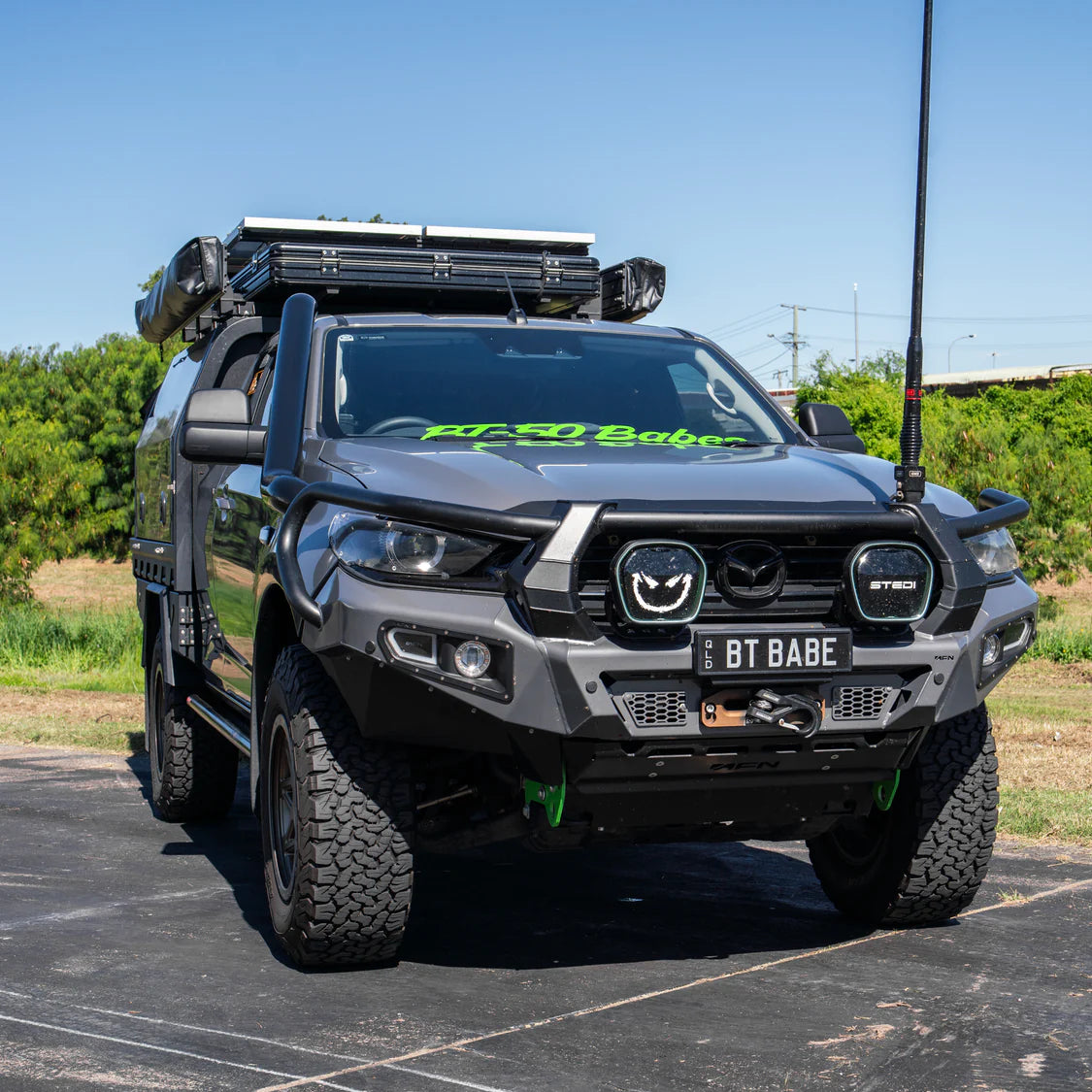 Mazda BT50 2020 Onwards Stainless Snorkel (Short or Mid Entry)