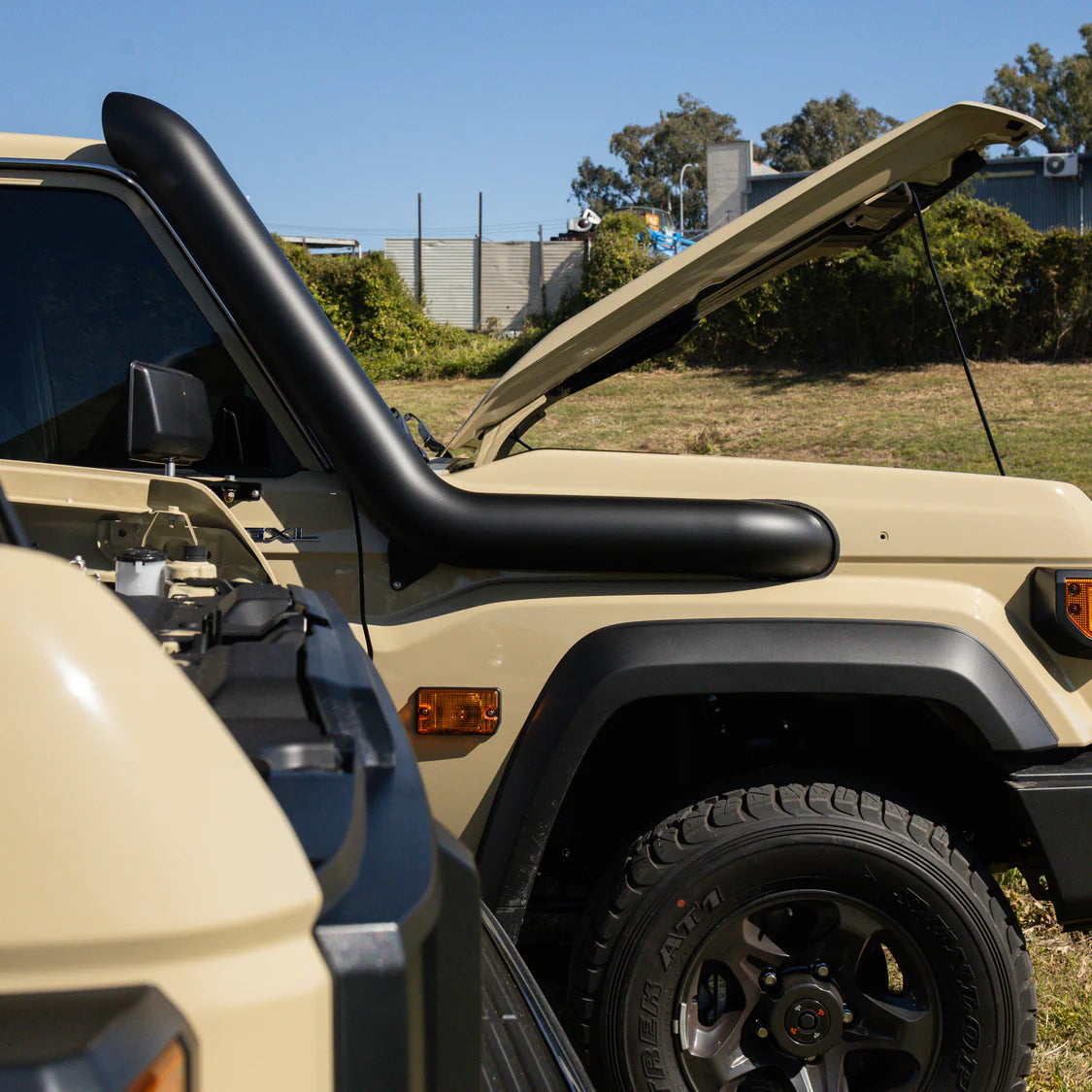 Toyota Landcruiser Facelift 5-Inch Stainless Snorkel