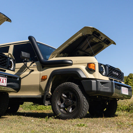 Toyota Landcruiser Facelift 5-Inch Stainless Snorkel