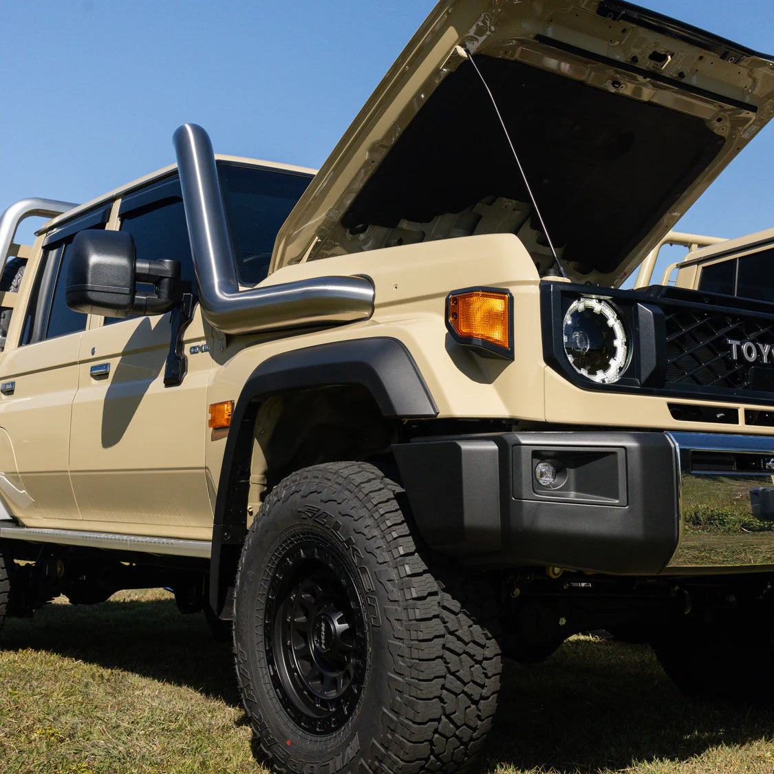 Toyota Landcruiser Facelift 5-Inch Stainless Snorkel