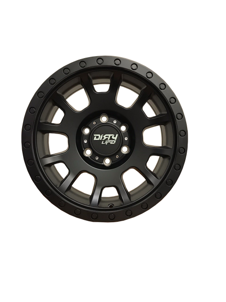 DIRTY LIFE 17x8.5 5P 6x139.7 CB106.2 SCOUT Matte Black DNR