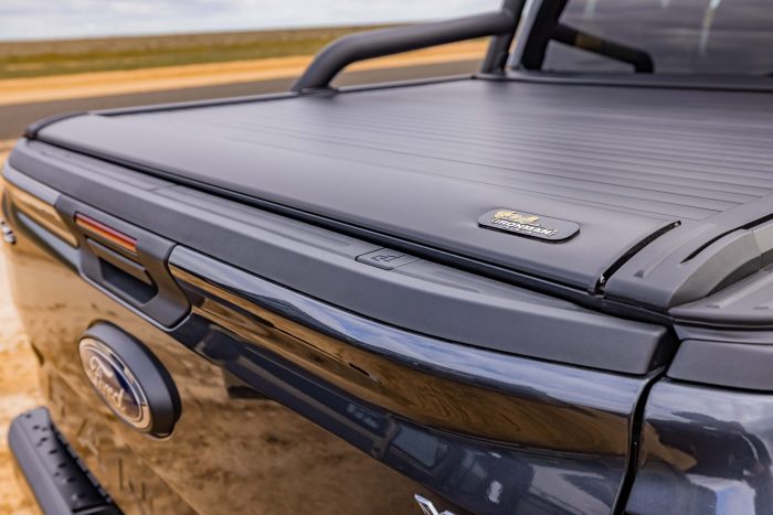 IRONMAN 4x4 SLIDE AWAY ROLL UP HARD TONNEAU COVER FOR FORD NEXT GEN RANGER