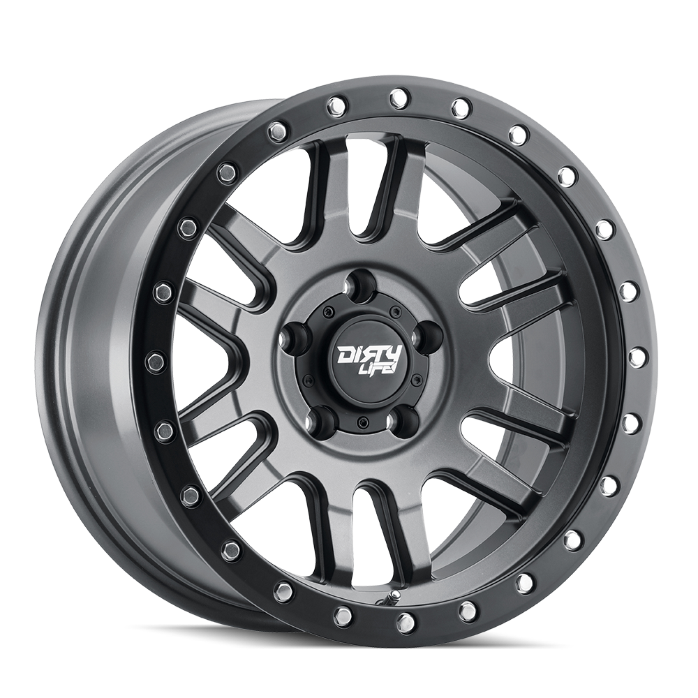 DIRTY LIFE 17x9 0P 5x150 CB110.2 CANYON PRO Satin Graphite Black Lip (AW-4) DNR