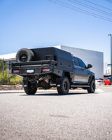 1400mm Aluminium American Truck Canopy - Black