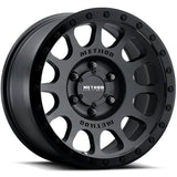 Method Race Wheels MR305 Double Black NV 17x8.5 6x139.7 0 offset (Gloss Black Lip/Matte Black Centre) 1651kg Rated