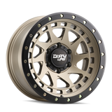 DIRTY LIFE 17x9 0P 6x114.3 CB66.1 ENIGMA PRO Satin Gold Black Lip