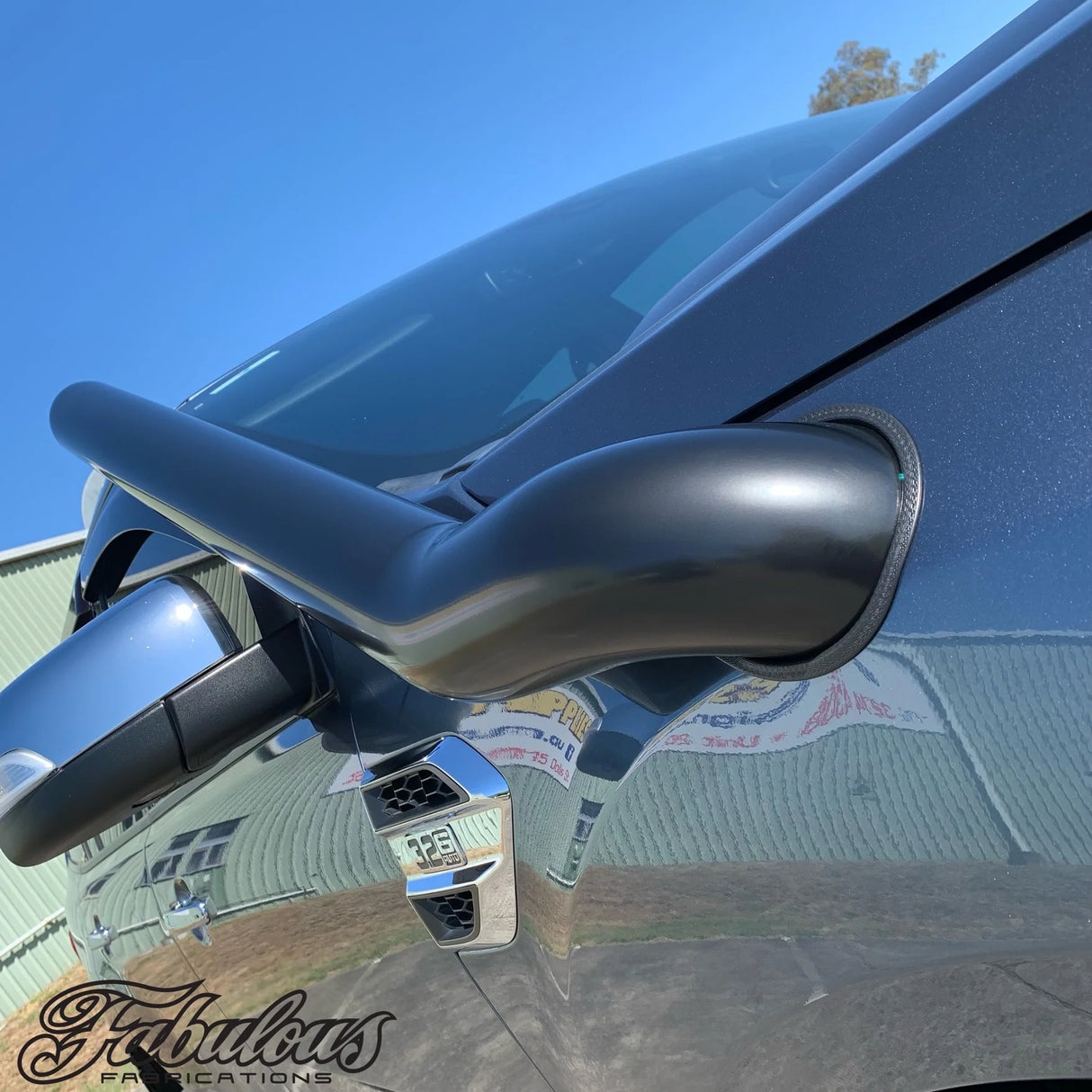 Fabulous Fabrications Ford Everest Stainless Snorkel and Alloy Airbox Kit