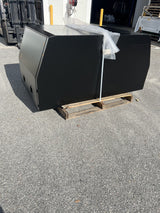 Scratch & Dent - 1000mm Aluminium Canopy - Black