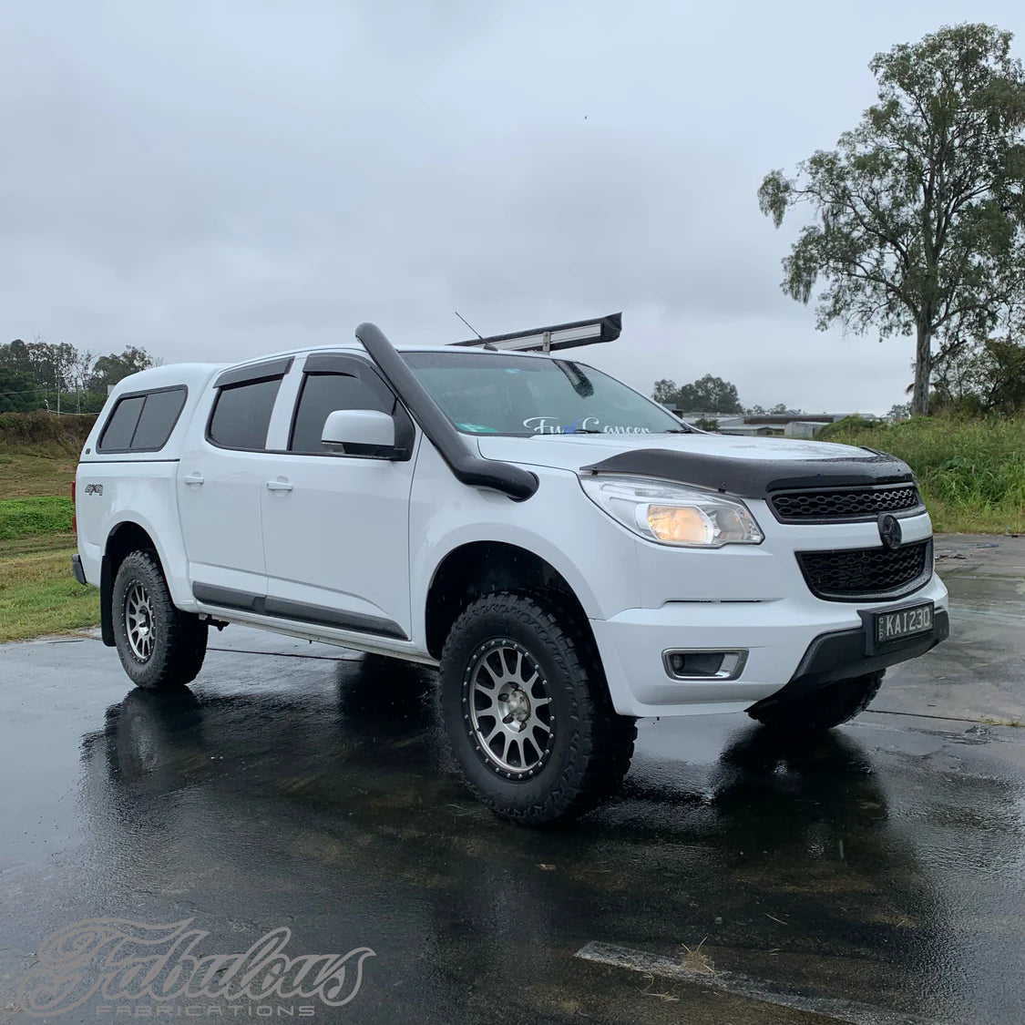 Holden RG1/RG2 Colorado Stainless Snorkel (Short or Mid Entry)