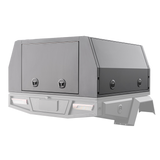 1700mm Aluminium 3 Door Canopy - Matte Black